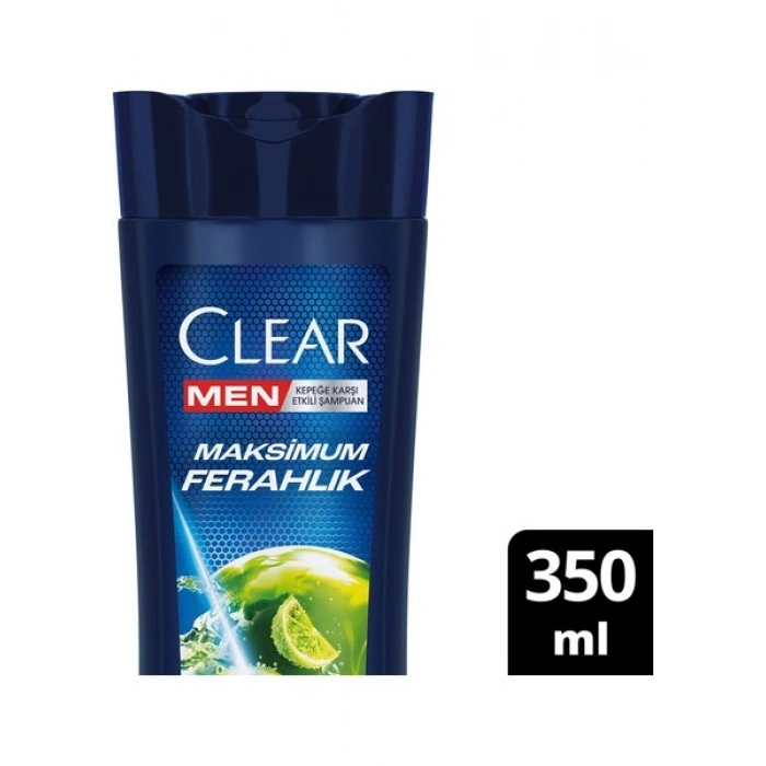 Clear Men Kepeğe Karşı Etkili Şampuan Maksimum Ferahlık 350 ml