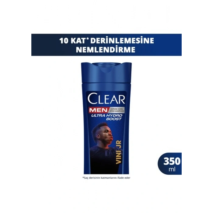Clear Men Kepeğe Karşı Etkili Şampuan Vini Jr. Ultra Hydro Boost 350 ml