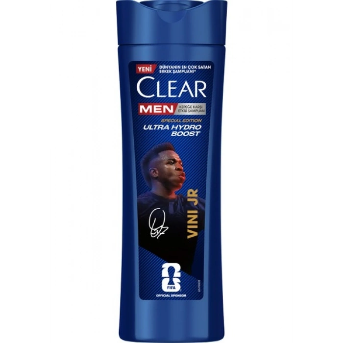 Clear Men Kepeğe Karşı Etkili Şampuan Vini Jr. Ultra Hydro Boost 350 ml