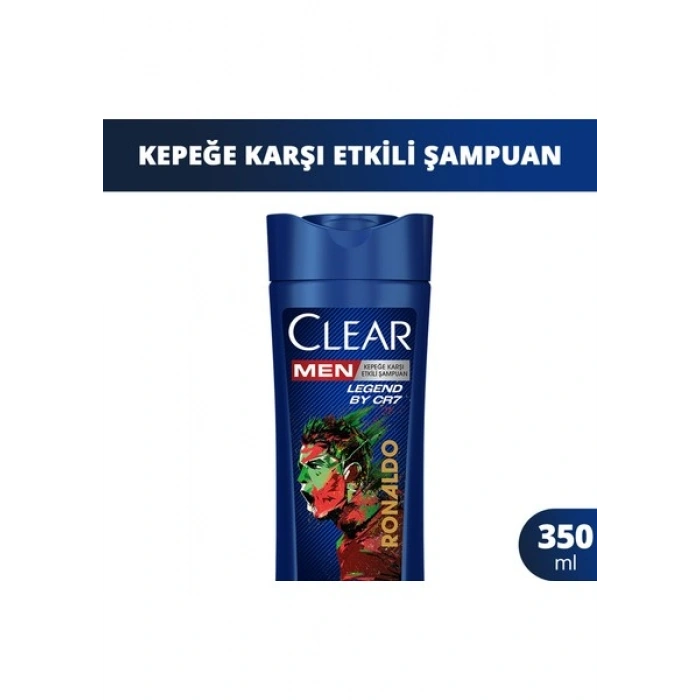 Clear Men Şampuan 350 Ml Legend By Cr7 Ronaldo
