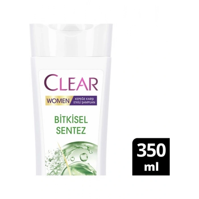 Clear Women Kepeğe Karşı Etkili Şampuan Bitkisel Sentez 350 ml