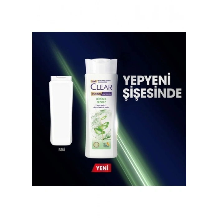 Clear Women Kepeğe Karşı Etkili Şampuan Bitkisel Sentez 350 ml