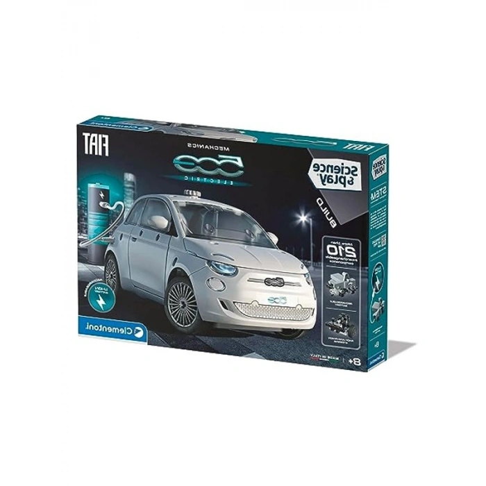 Clementoni Mekanik Laboratuvarı Fiat 500E Elektirikli Araba 75085