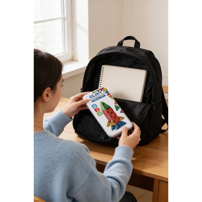 Clixy Mini Manyetik Bloklar 32 Parça Travel Set