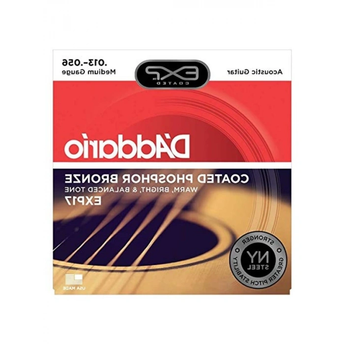 Coated Phosphor Bronze Akustik Gitar Teli, 13-56 Kalınlık