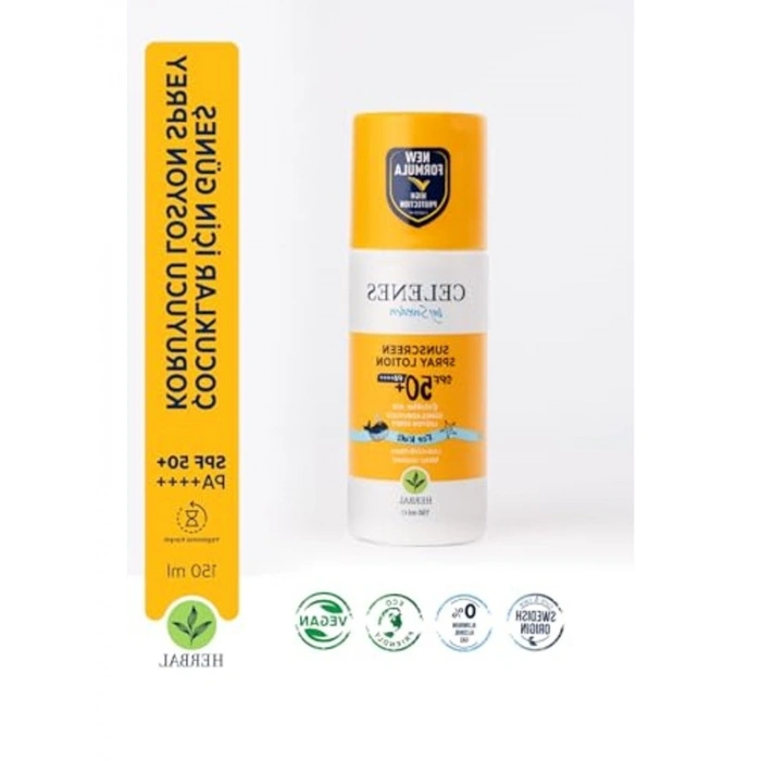 Çocuk Güneş Koruyucu Losyon Sprey 150 ml, Yüksek Koruma