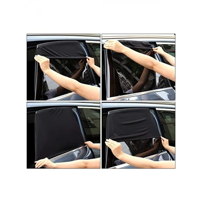 Çocuk Koruyucu Güneşlik, Araba Kapı Camı Sineklik, 1 Adet