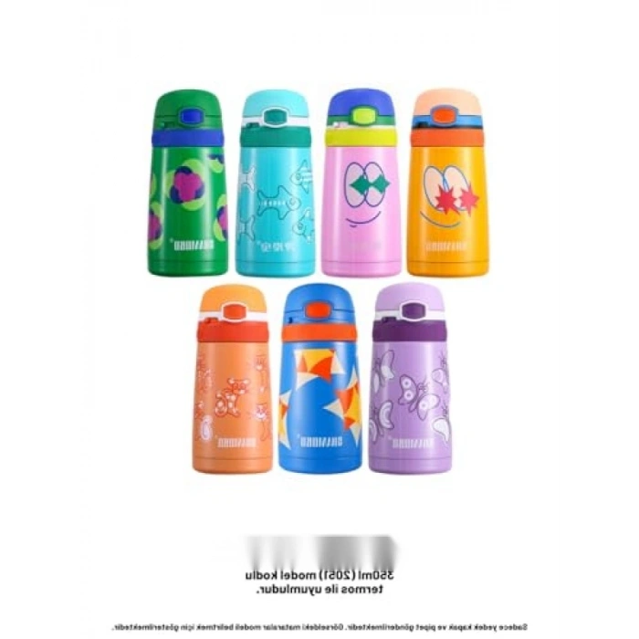 Çocuk Termosu için Yedek Kapak ve Pipet Seti