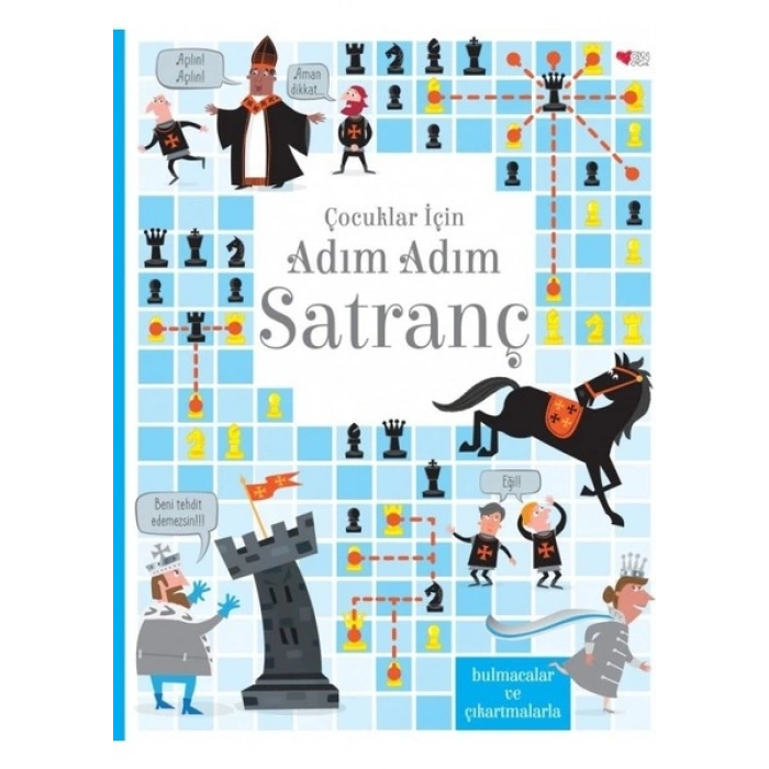 Çocuklar İçin Adım Adım Satranç - Lucy Beckett