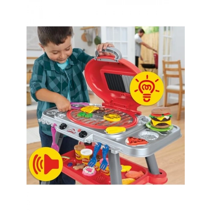 Çocuklar için Cızırdayan Izgara Oyun Seti