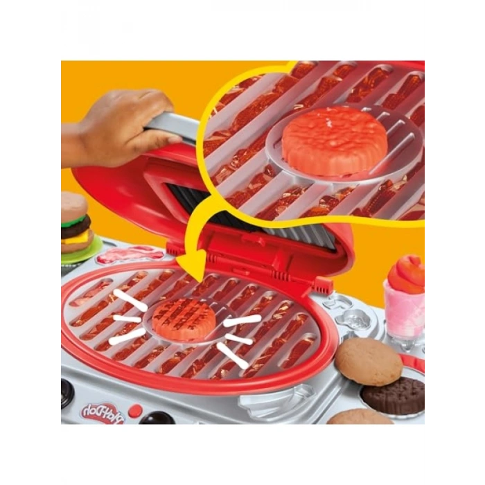 Çocuklar için Cızırdayan Izgara Oyun Seti