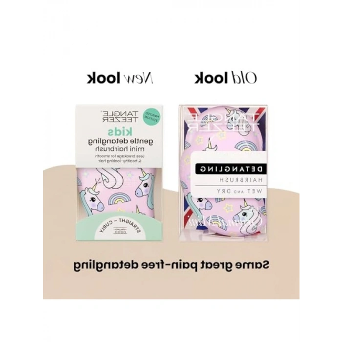 Çocuklar İçin Ergonomik Saç Tarak Seti - Unicorn Tasarım