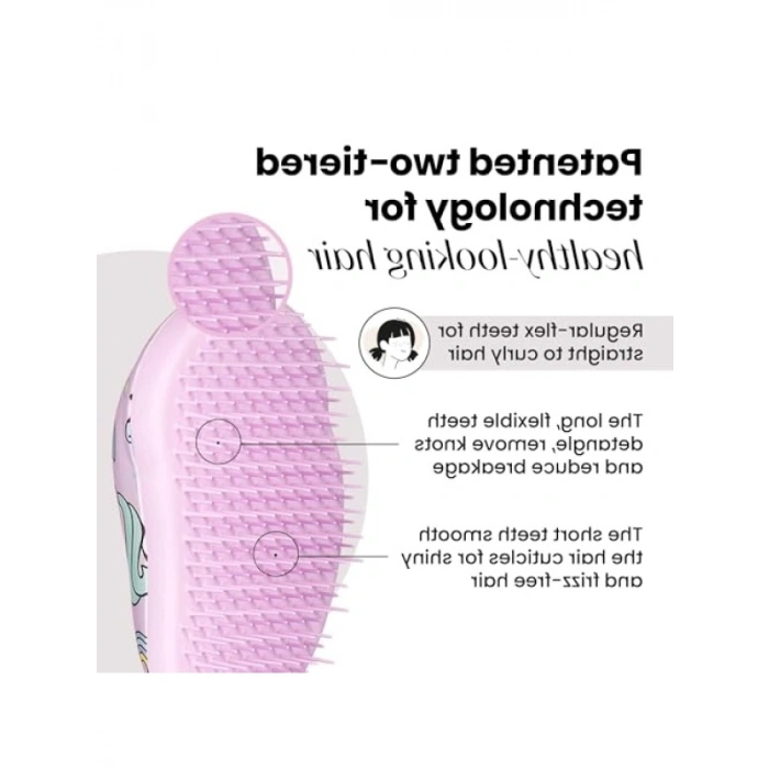 Çocuklar İçin Ergonomik Saç Tarak Seti - Unicorn Tasarım