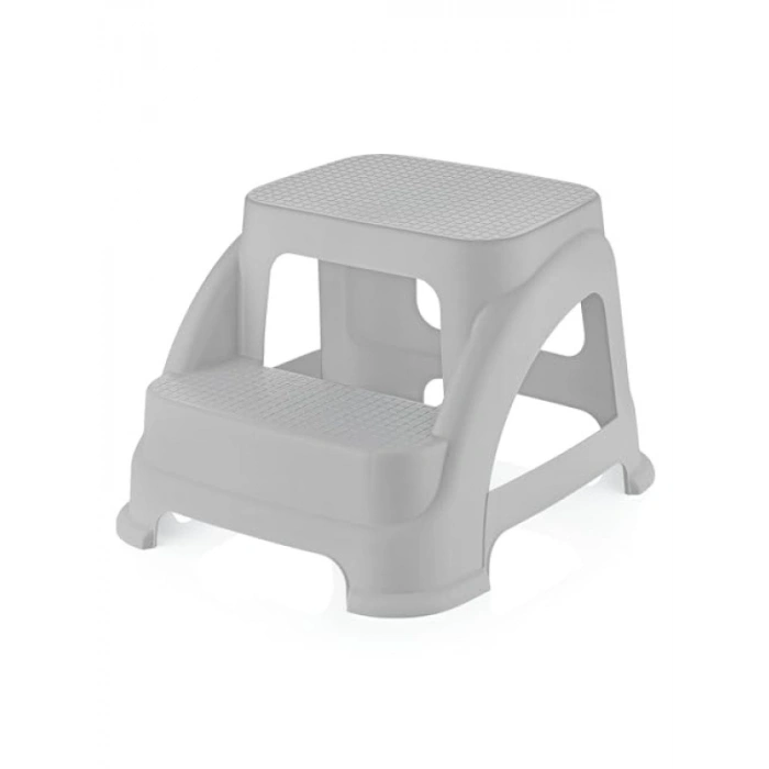 Çocuklar için Güvenli Kaymaz Adım Basamağı, Gri