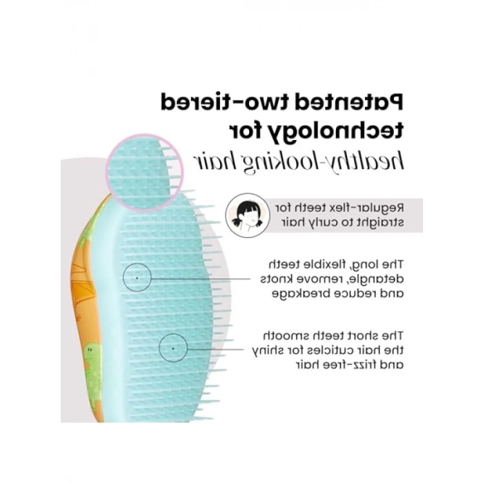 Çocuklar için Özel Tasarımlı Saç Fırçası - Mini Model