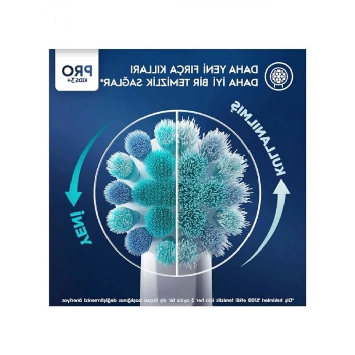 Çocuklar İçin Şarjlı Diş Fırçası Yedek Başlık - 2 Adet