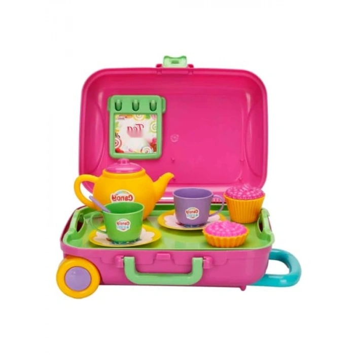 Çocuklar için Taşınabilir Çay Seti