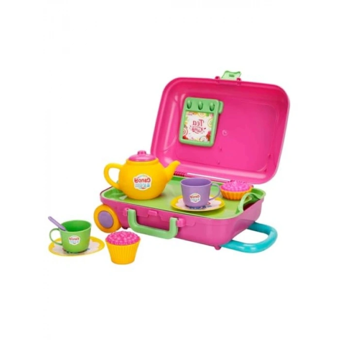 Çocuklar için Taşınabilir Çay Seti