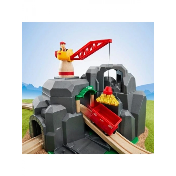 Çocuklar İçin Vinç ve Tünel Oyun Seti