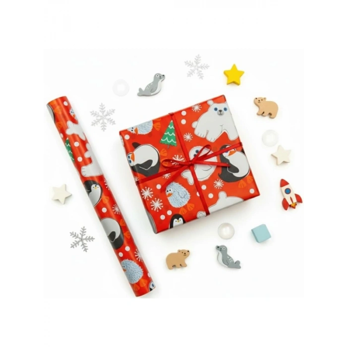Çocuklara Özel Premium Hediye Paketleme Kağıdı - 2li Set, 70x100 cm
