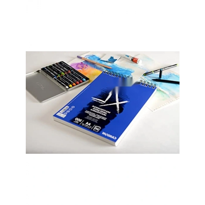 Çok Amaçlı A4 Blok, 300g Kalite, Canlı Renkler