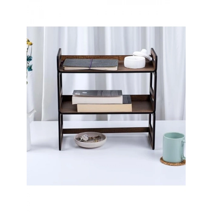 Çok Amaçlı Ahşap Raf Kitaplık - Modern Tasarım