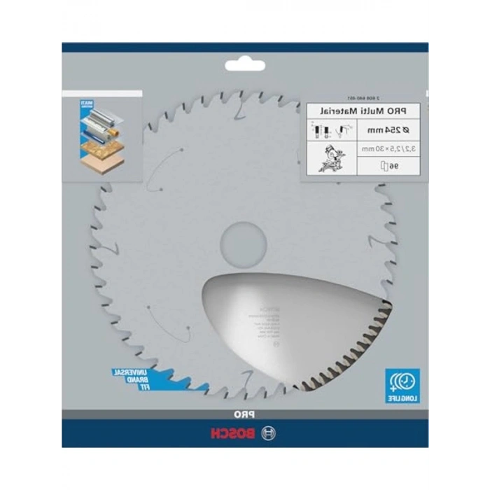 Çok Amaçlı Daire Testere Bıçağı, 254 x 30 mm, 96 Diş