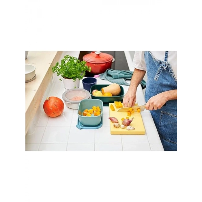 Çok Amaçlı Dikdörtgen Saklama Kasesi - 1000 ml