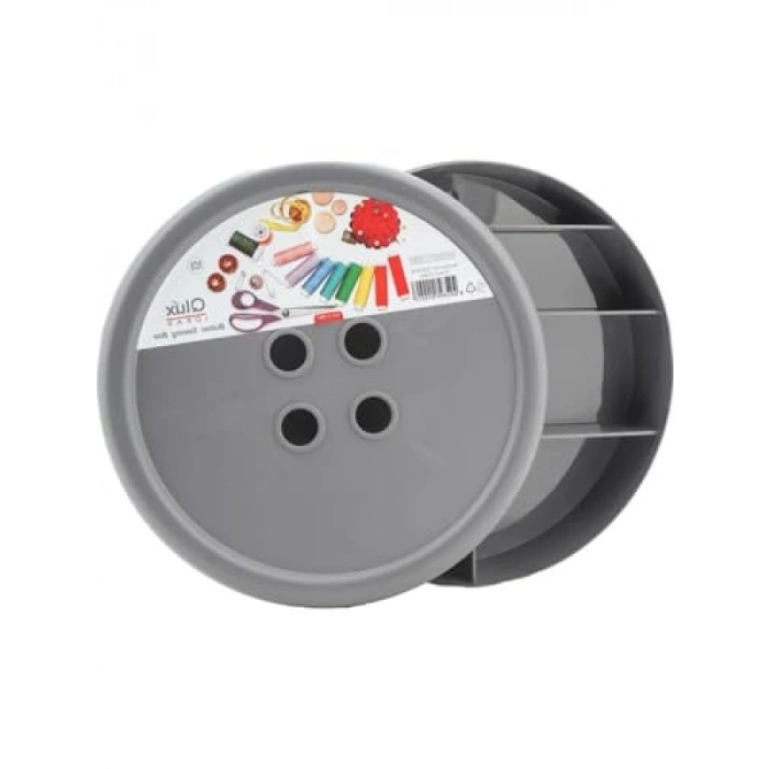 Çok Amaçlı Dikiş Kutusu - Gri