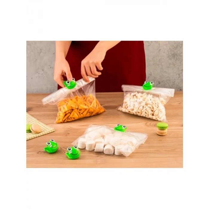 Çok Amaçlı Gıda Saklama Klips Seti - 3lü