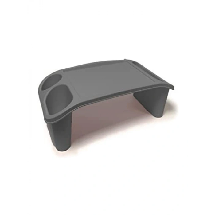 Çok Amaçlı Gri Plastik Laptop Masası