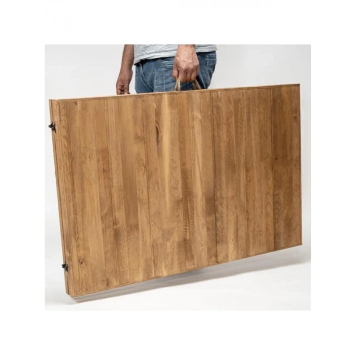 Çok Amaçlı Katlanır Ahşap Masa - 75x228 cm