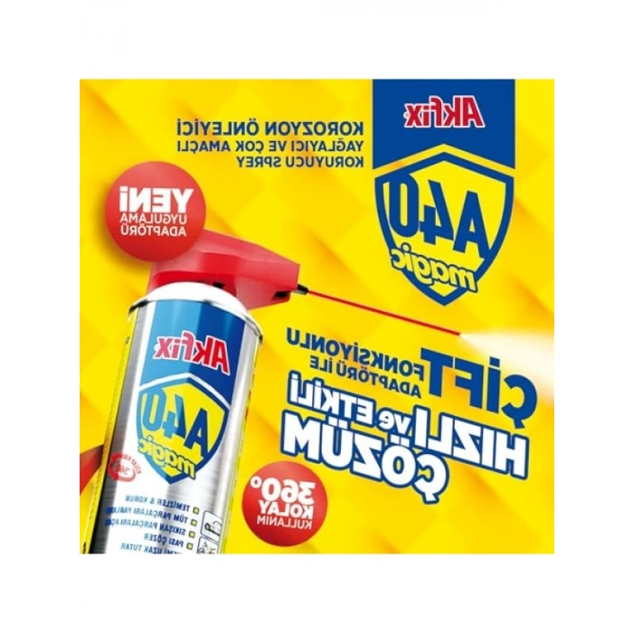 Çok Amaçlı Koruyucu Sprey, 360 Derece Uygulama