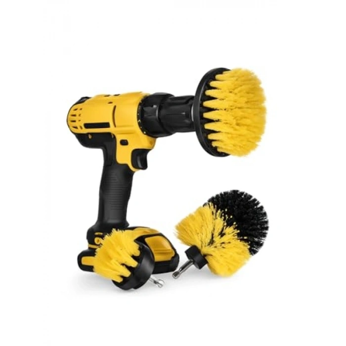 Çok Amaçlı Matkap Ucu Temizleme Fırça Seti, 3lü