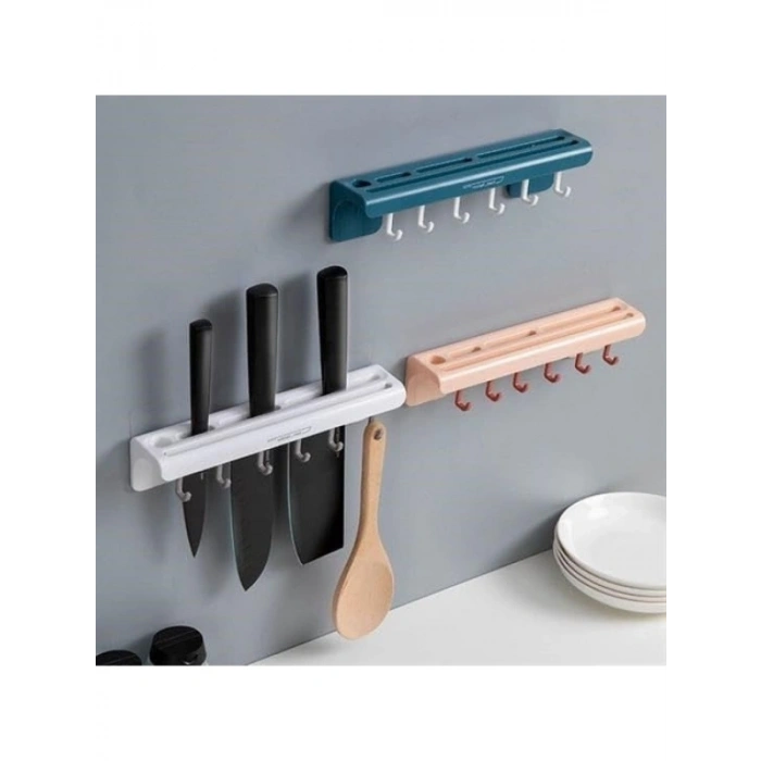 Çok Amaçlı Mutfak Bıçak Askısı ve Düzenleyici Organizer