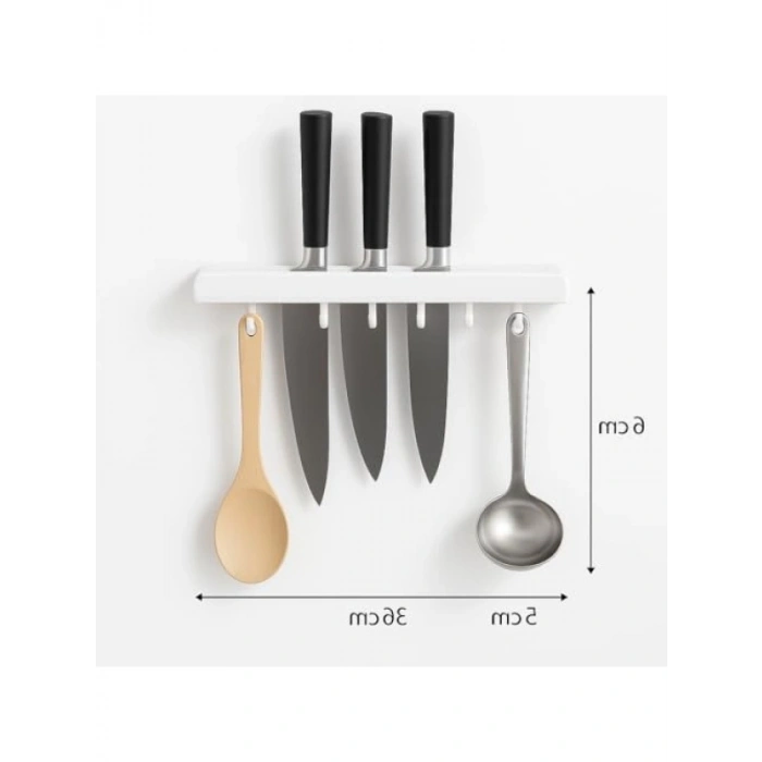 Çok Amaçlı Mutfak Bıçak Askısı ve Düzenleyici Organizer
