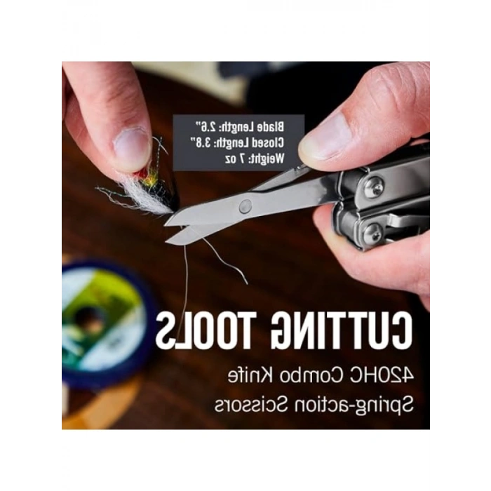 Çok Amaçlı Pense - 19 Özellikli ve Paslanmaz Çelik Bıçak