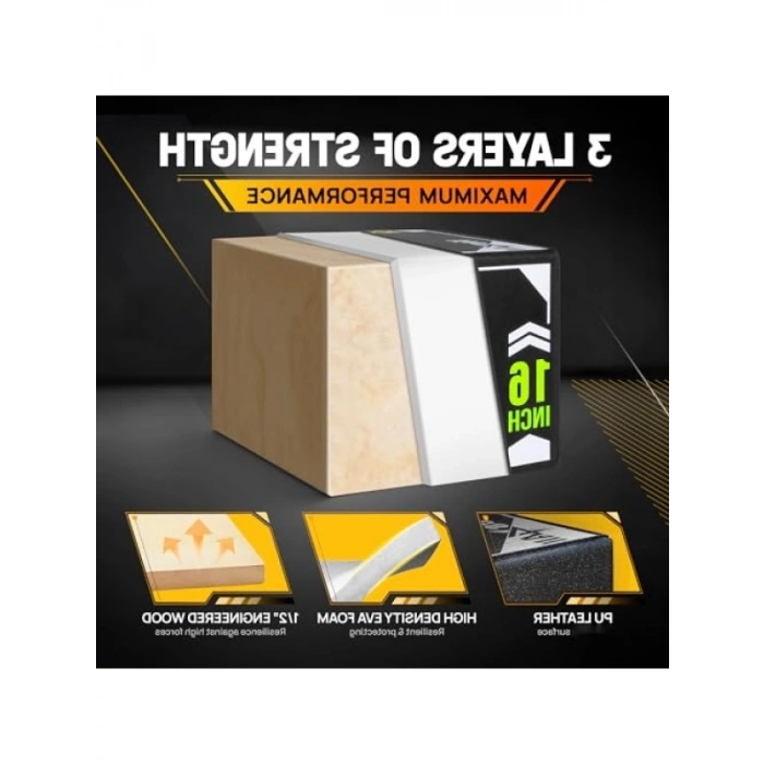 Çok Amaçlı Plyo Kutusu - 3 Yükseklik Seçeneği