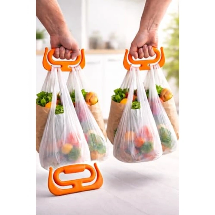 Çok Amaçlı Poşet Taşıma Aparatı - 2 Adet