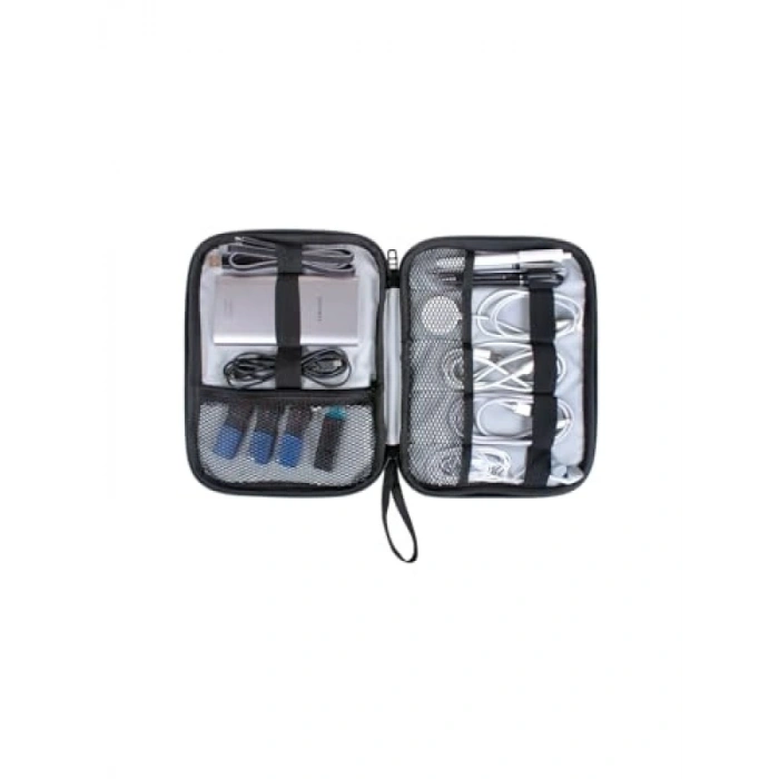 Çok Amaçlı Seyahat Organizer Çantası - Siyah