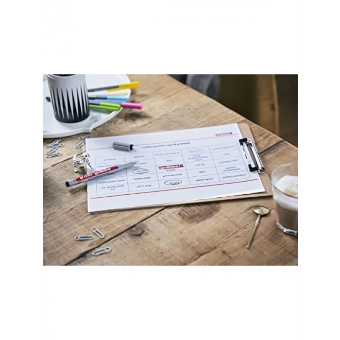 Çok Amaçlı Silinebilir Asetat Kalemi - Siyah