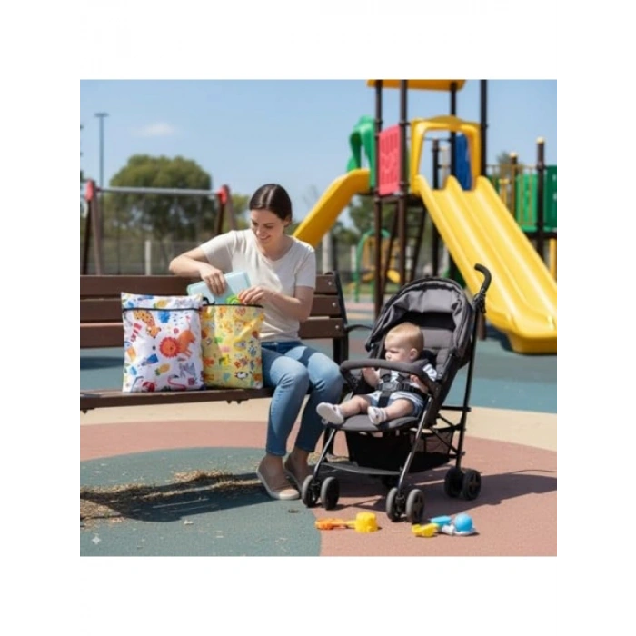 Çok Amaçlı Sıvı Geçirmeyen Çanta Seti - 2 Adet