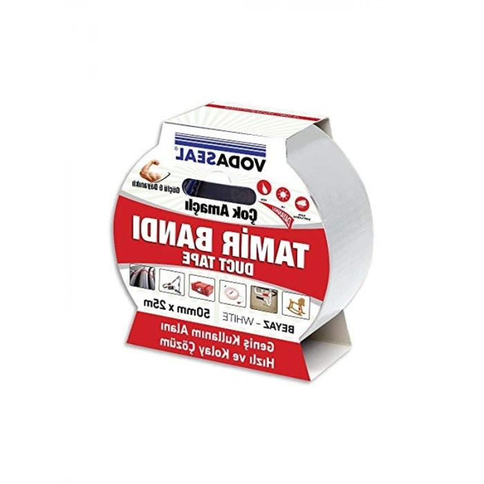 Çok Amaçlı Tamir Bandı, 50 mm x 25 m Uzunlukta