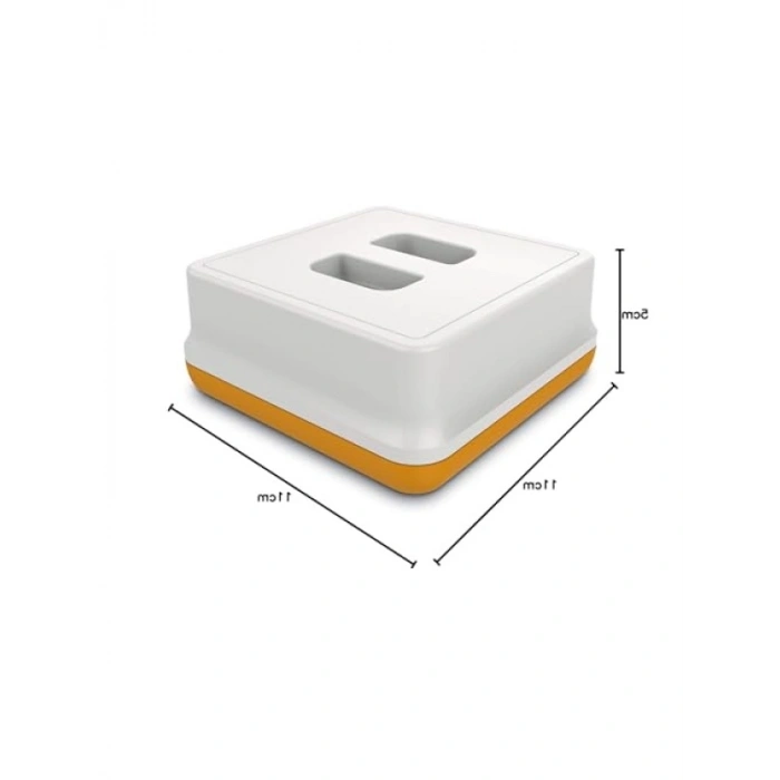 Çok Amaçlı Turuncu Kutu - Şık ve Fonksiyonel Tasarım