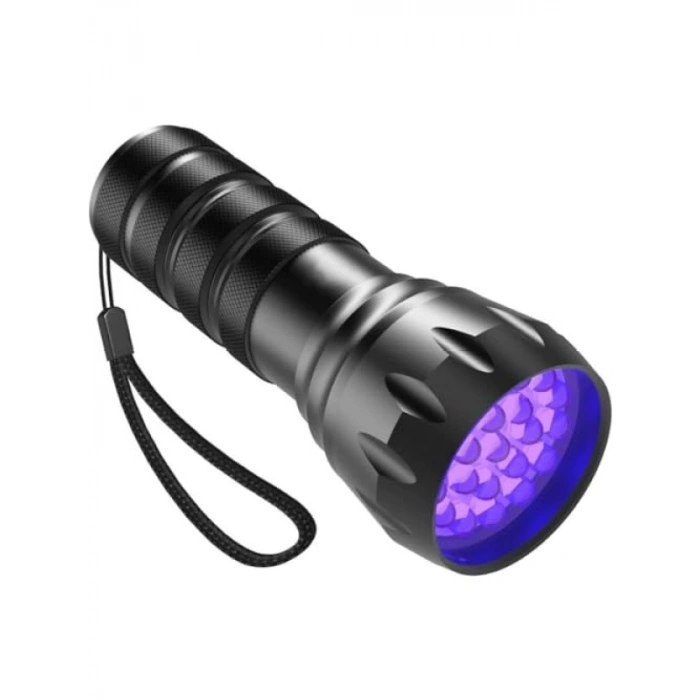 Çok Amaçlı UV El Feneri - 21 LED