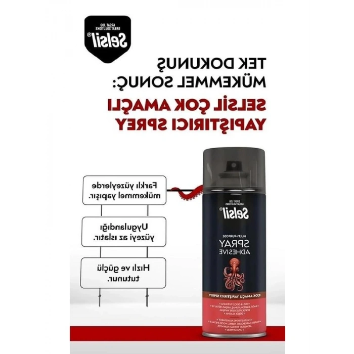 Çok Amaçlı Yapıştırıcı Sprey, Pratik Kullanım için