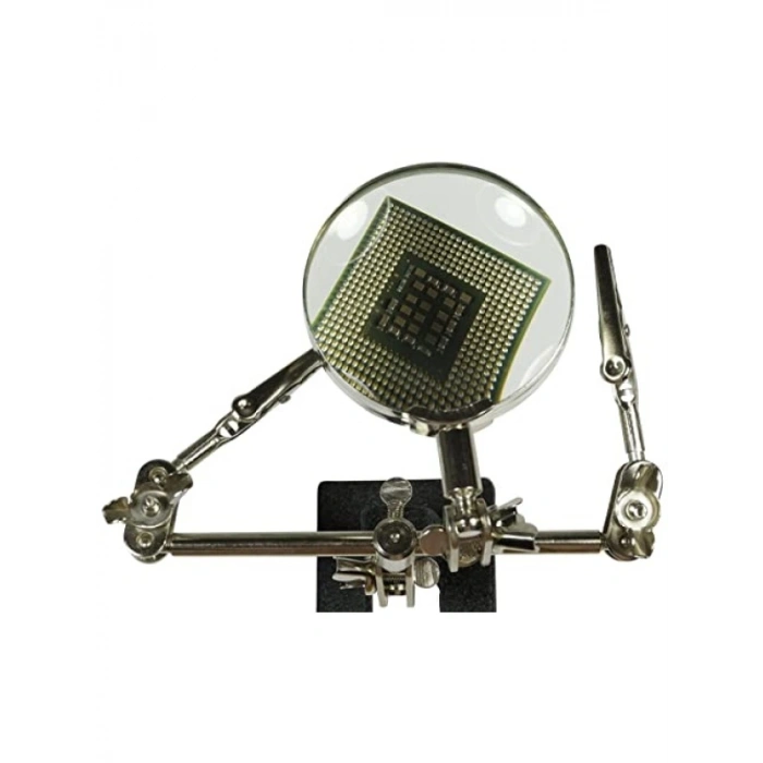 Çok Fonksiyonlu Büyüteçli Tamir Lehim Standı