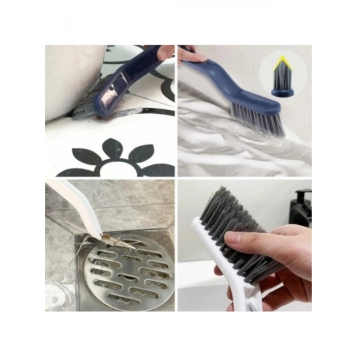 Çok Fonksiyonlu Derz Temizleme Fırçası