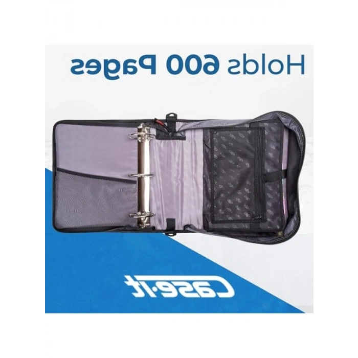 Çok Fonksiyonlu Fermuarlı Klasör - 7,6 cm