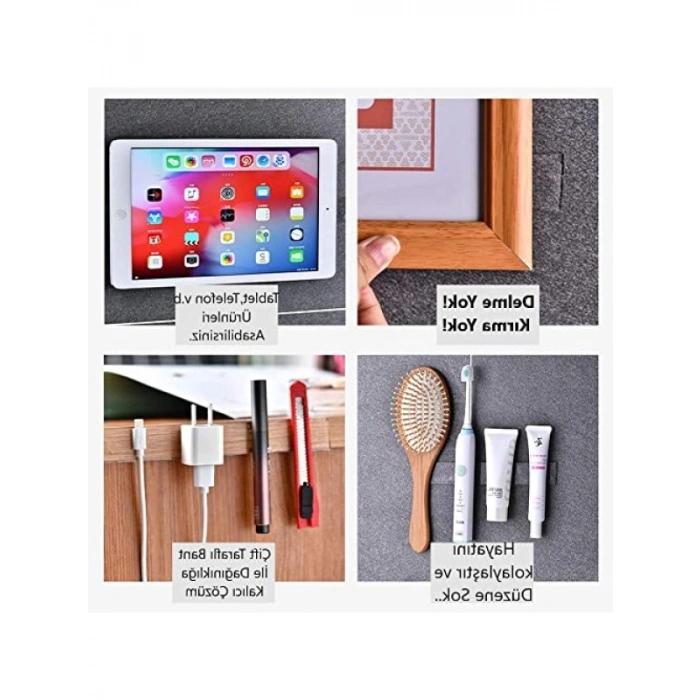 Çok Fonksiyonlu Şeffaf Çift Taraflı Bant - 3 m x 3 cm